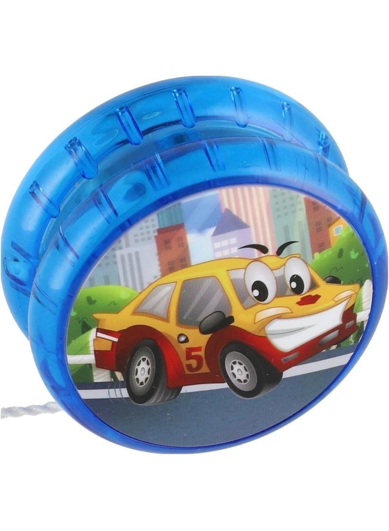 توي لاند مجموعة يويو للأطفال مكونة من 6 قطع - مركبات كرتونية - ألوان متنوعة. - Image 5